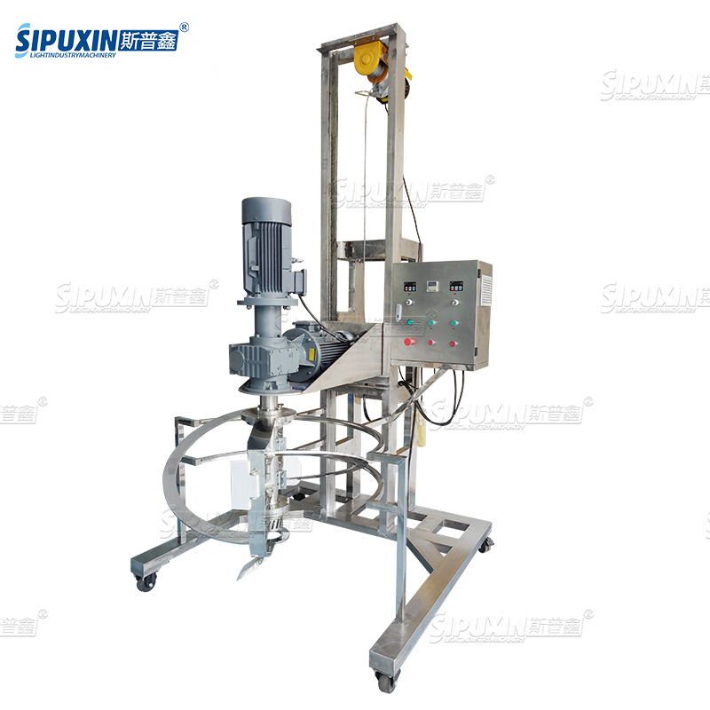 SPX Electric Hoist Bentuk Mengaduk Homogenizer