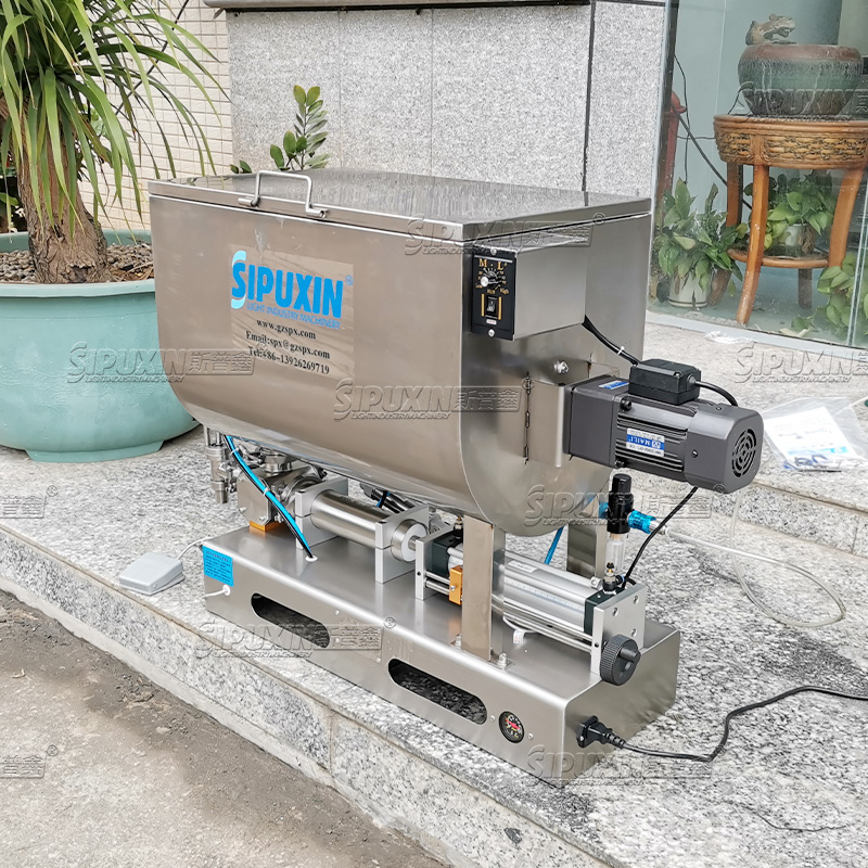 SPX Single Head Horisontal Mixing Filling Machine