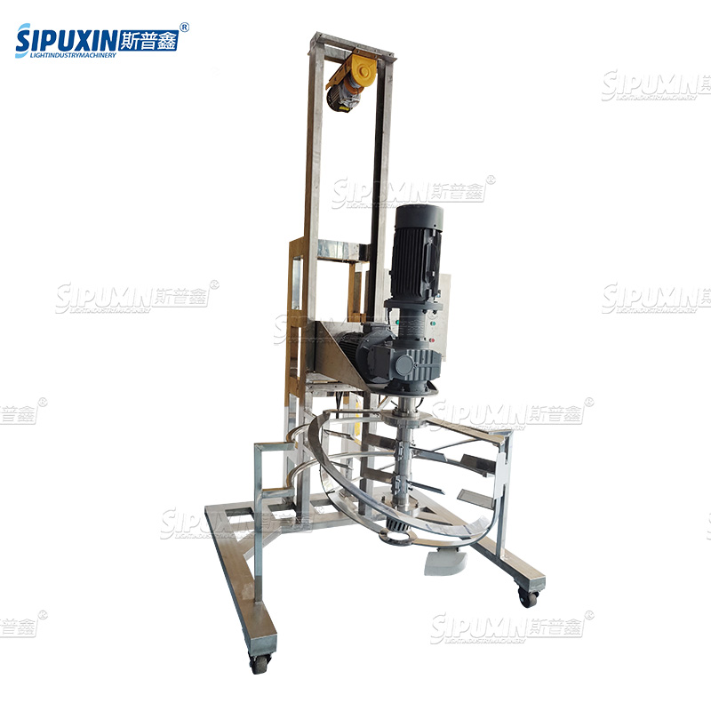 SPX Electric Hoist Bentuk Mengaduk Homogenizer