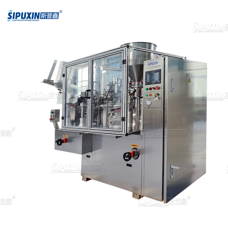 SPX Automatic Inner Pemanasan Soft Tube Sealing Mesin