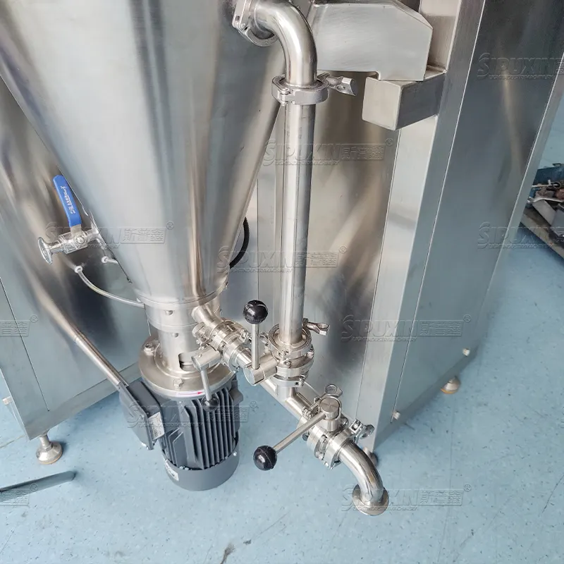 SPX Double Jacket Mixing Agitator Mixer Homogenizer Vakum Pemanasan Untuk Laboratorium