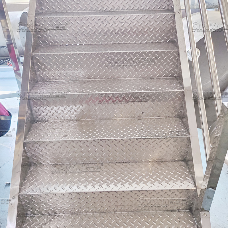 Tangki pencampuran berat 5 ton untuk mesin mixer homogenisasi stainless steel untuk sabun cair