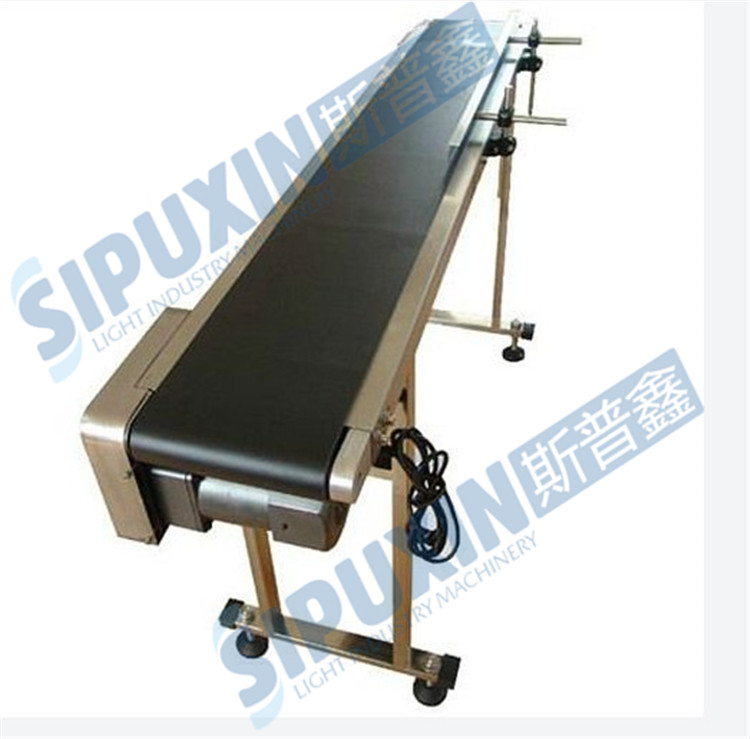 SPX Berkualitas Tinggi Stainless Steel Stainless Rubber Belt Conveyor Langsung Dari Pabrik