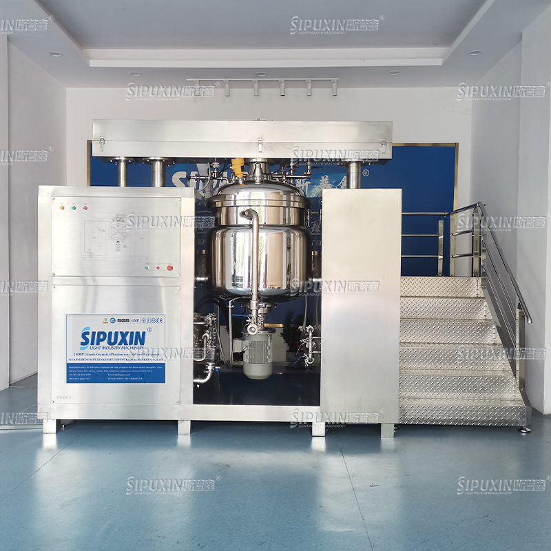 Sanitary Stainless Steel Tekanan Tinggi Homogenizer Mixer Kosmetik Produksi Peralatan