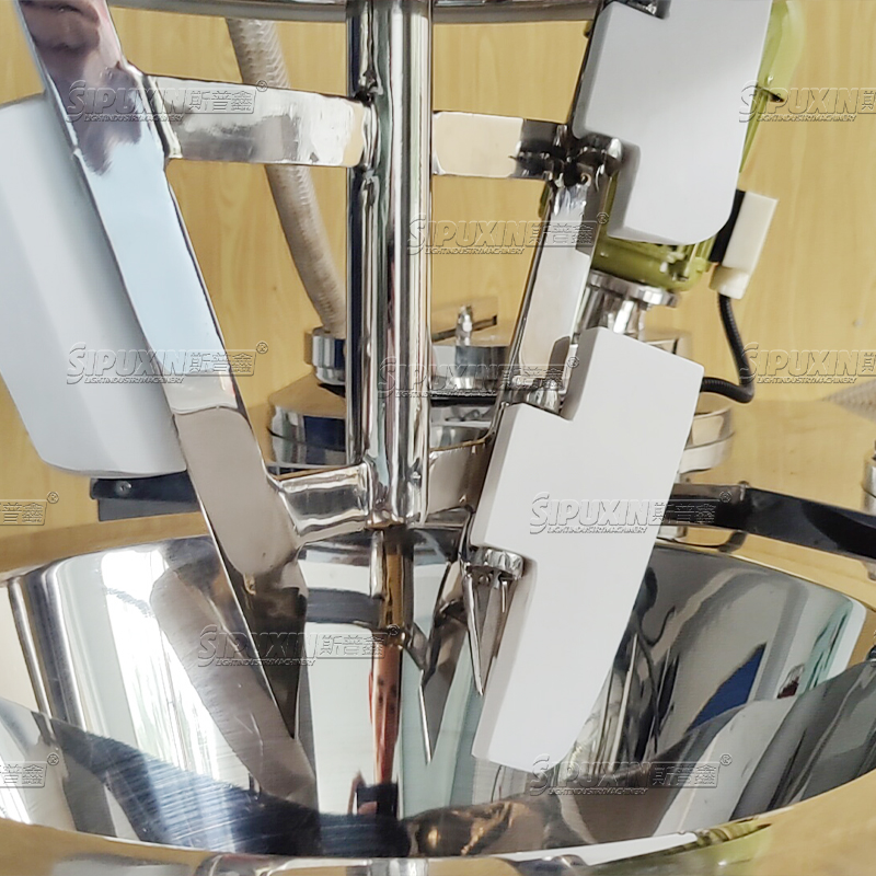 10L Cone External Sirkulasi Vakum Pengemulsi Geser Tinggi untuk Mixer Emulsifikasi Homogenizer Kosmetik Untuk Krim