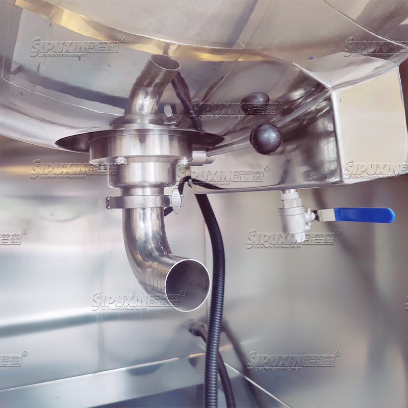 Deforming Homogenizer Cosmetic Mixing Tank Tangki Emulsifying Equipment Mixer untuk Pengembang Rambut Shampoo