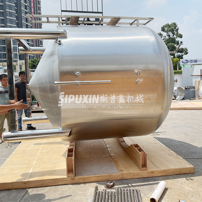 Sipuxin 6000L Stainless Steel Tangki Penyimpanan Alkohol Tertutup