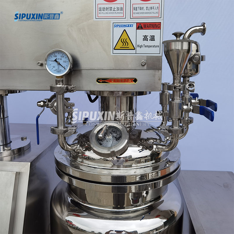 Sipuxsin 20L High Shear Vakum Homogen Blender Blender 