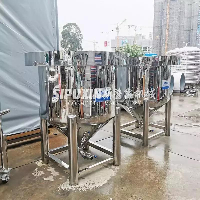 Pabrik Kualitas Tinggi Penjualan Langsung Sanitary Stainless Steel Termal Insulasi Tangki Penyimpanan Alkohol Tangki Penyimpanan Suhu Rendah