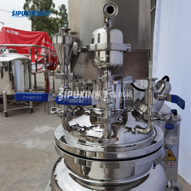 Sipuxsin 20L High Shear Vakum Homogen Blender Blender 