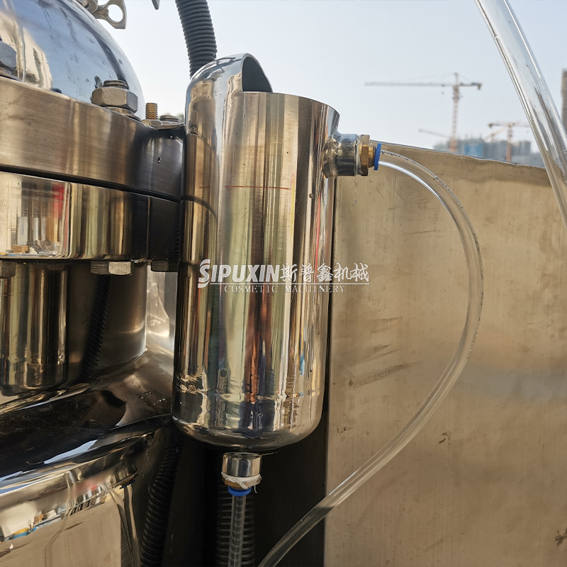 Mesin Mixer Lotion Stainless Steel 100 Liter Tangki Pencampur Krim Vakum Sus304/316 Mesin Pencampur Kosmetik Listrik