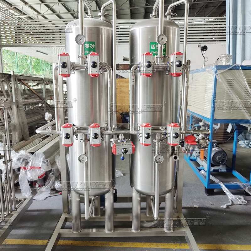 SPX Secondary Reverse Osmosis Peralatan Pengolahan Air dengan Panel Kontrol PLC