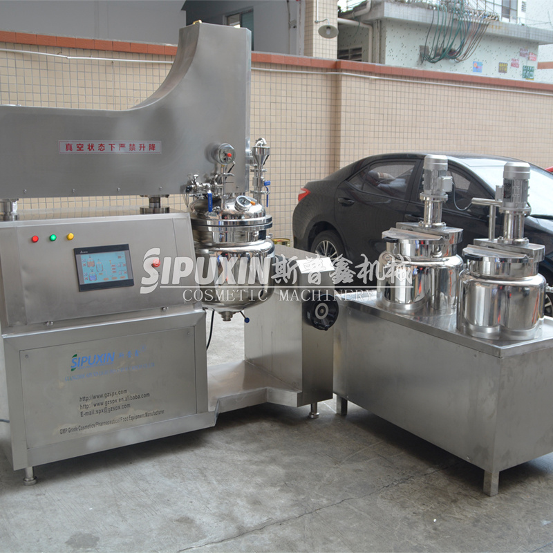 Vakum Vakum Kustom Highical Chemical Machinery Equipment Homogenizer Soap Machine 