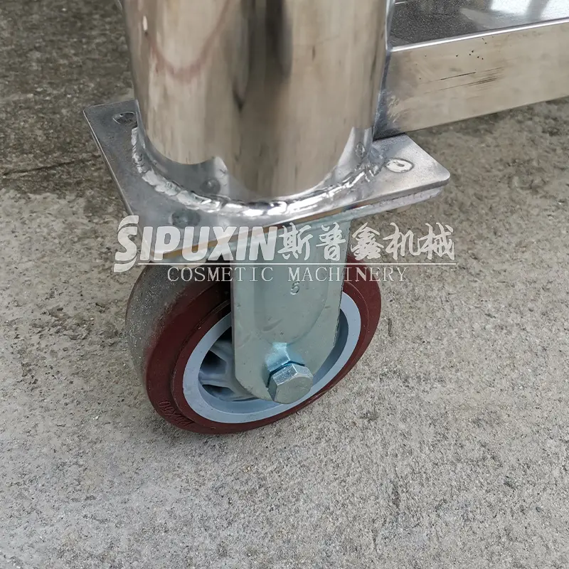 Tangki penyimpanan buatan 1000L Tangki Penyimpanan Sanitasi Stainless Steel 316 Bahan Tangki Penyimpanan Minyak Kosmetik Jus Tangki Penyimpanan