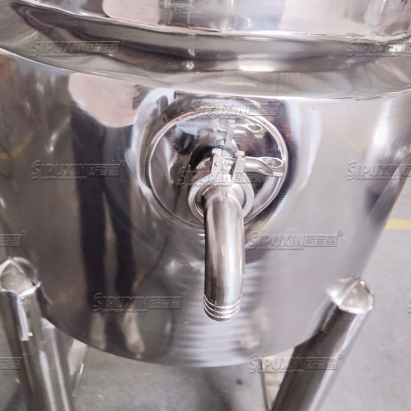 Multifungsi pelestarian panas yang baik anti karat tangki stainless steel tangki penyimpanan kosmetik tangki penyimpanan termostat