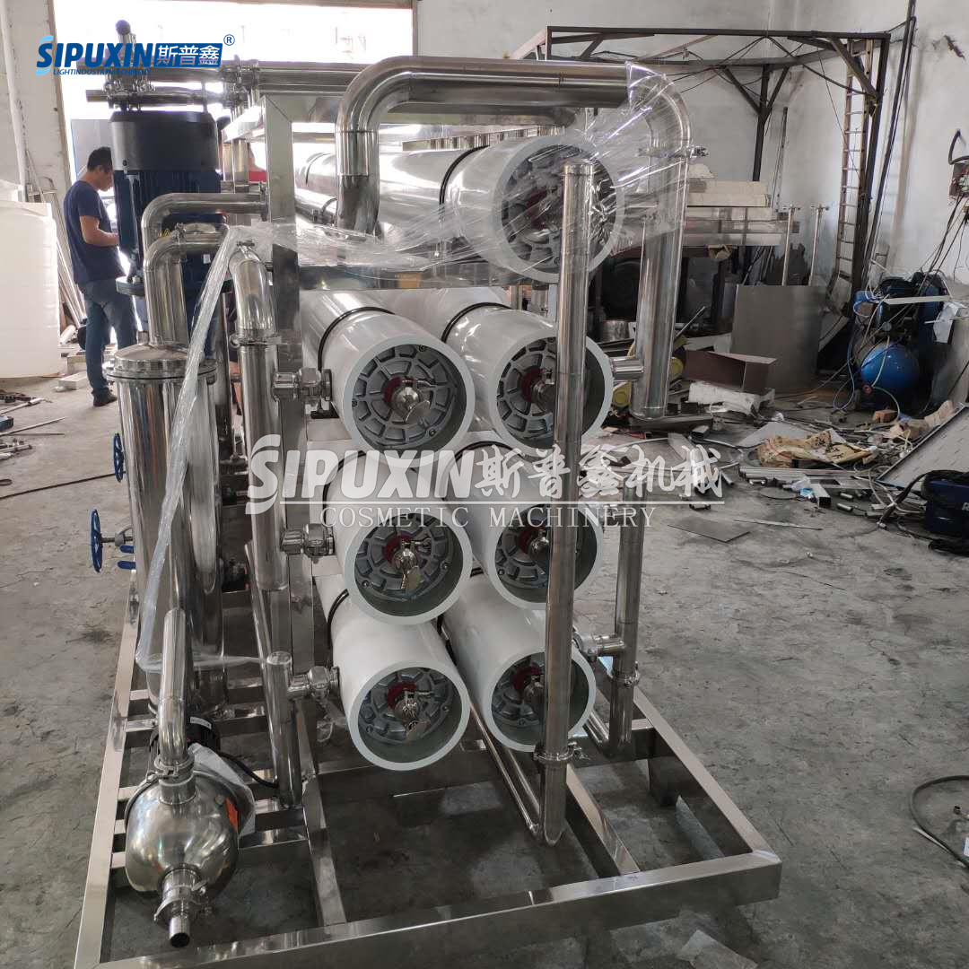 SIPUXIN 10T TANAMAN STANSINLESS BAJA PURIFY SISTEM AIR AIR RO untuk deterjen binatu