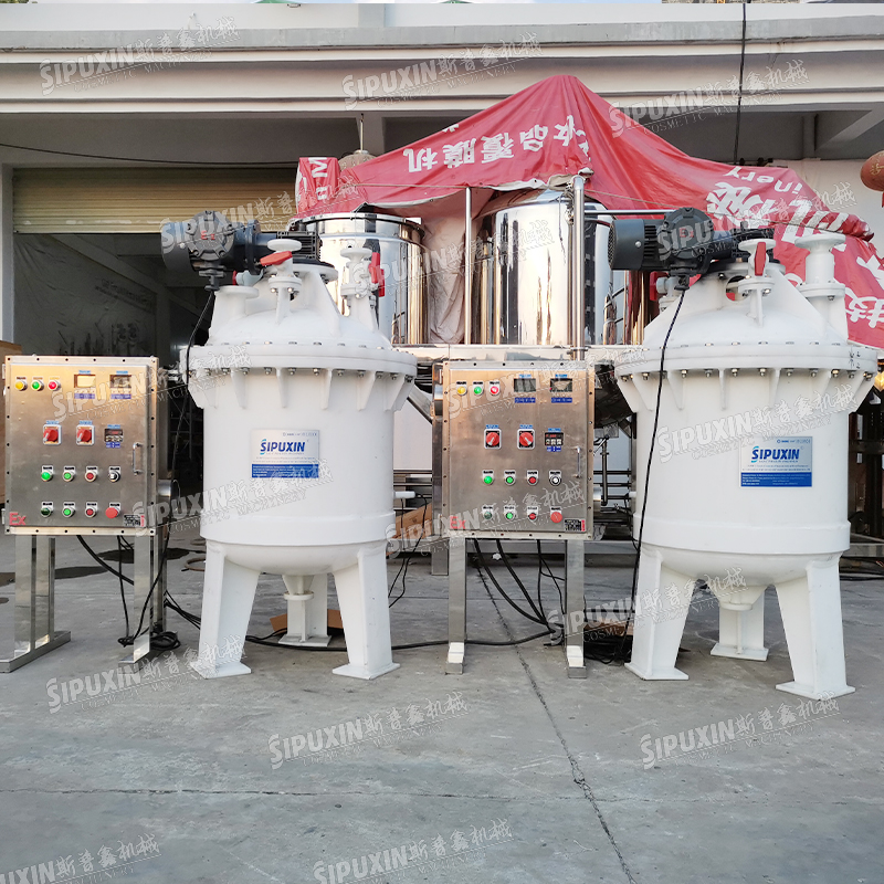 200L New Style Polypropylene Anti-Korosif Internal Mixer Machine untuk Produk Asam Kuat