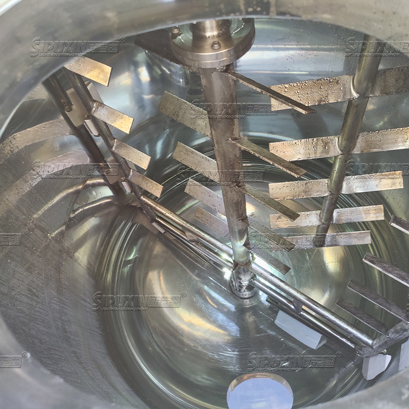 Mesin volume volume besar homogenizer mesin homogenisasi tetap pasta mesin mixer homogenisasi