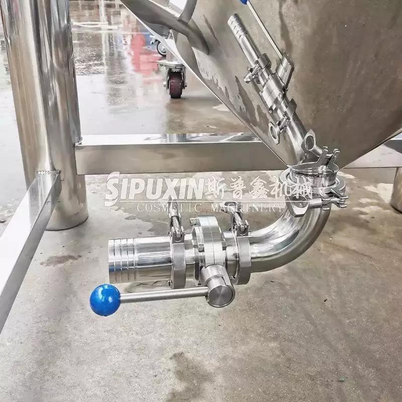 SPX Penjualan Langsung Pabrik Tinggi Sanitasi Tangki Penyimpanan Baja Stainless Sanitary Harian Tangki Penyimpanan Cairan Bahan Kimia