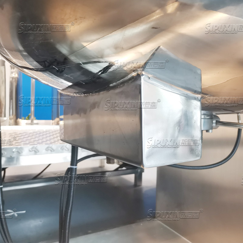 200L Pengemulsi Pengemulsi Homogenisasi Homogener Atas dengan PLC Panel Kontrol Kosmetik Mixer Lotion Pengemulsi Homogenzier