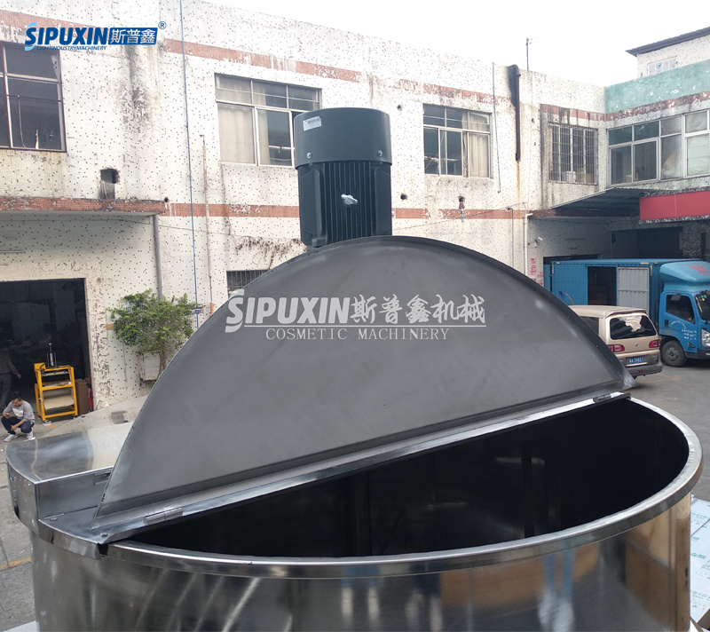 6000L Liquid Deterjen Shampoo Shower Gel Mixing Machine Equipment