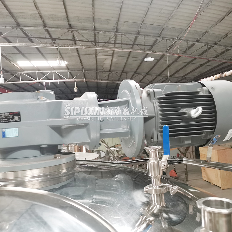 Sanitary Stainless Steel Tekanan Tinggi Homogenizer Mixer Mesin Pembuat Mesin Pembuat Cairan Kosmetik Mesin Mesin