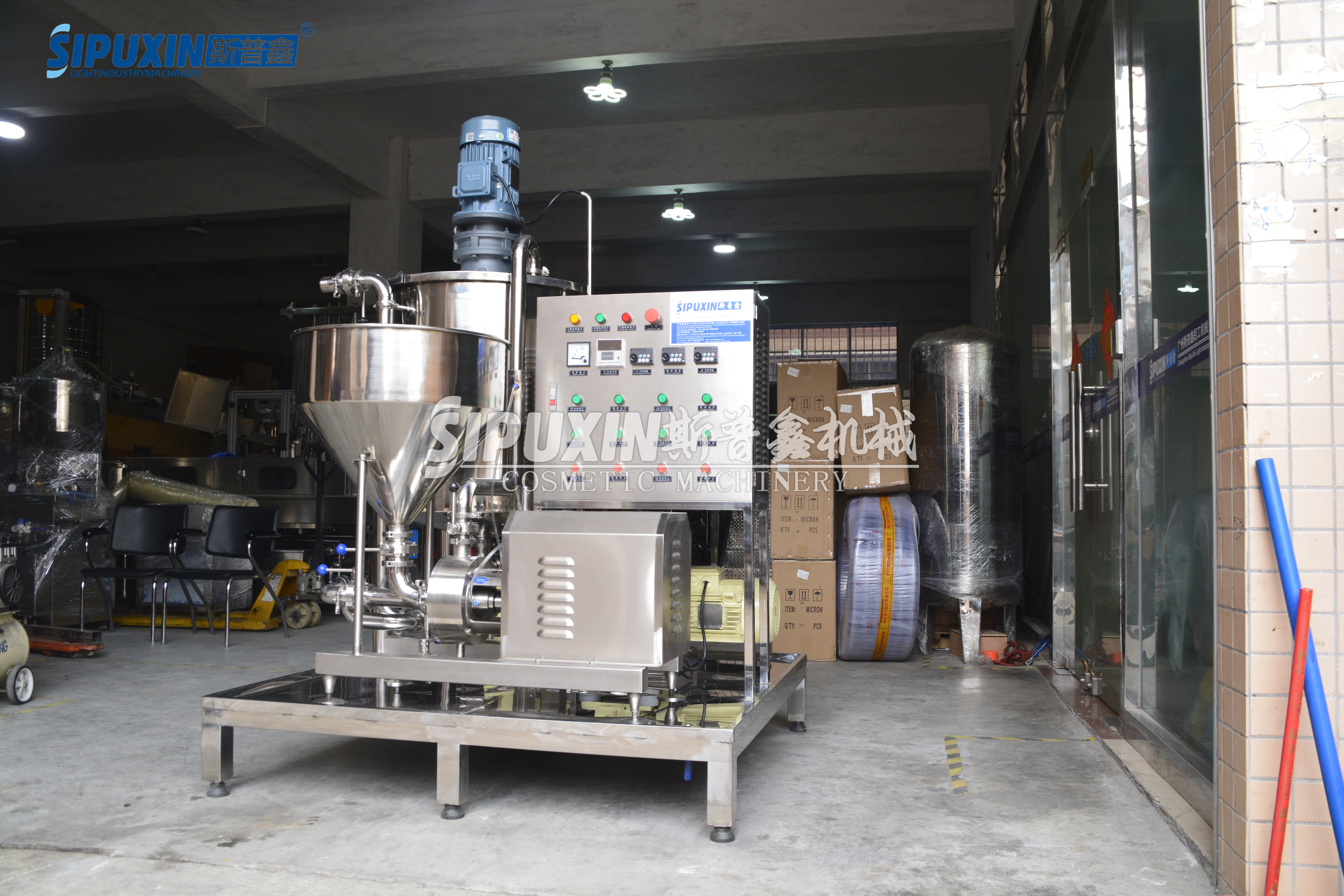 250L Saus Tomat Mayones Mixer Machine untuk Pembuatan Makanan