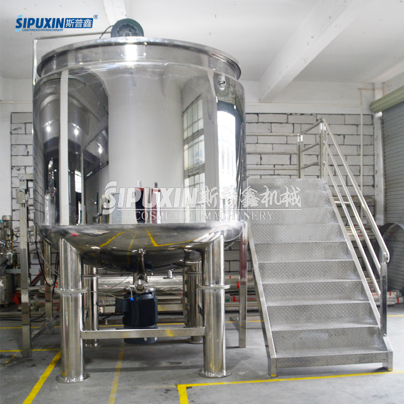 5000L Kapasitas Besar Liquid Disinfection Agitator Mixer Tank