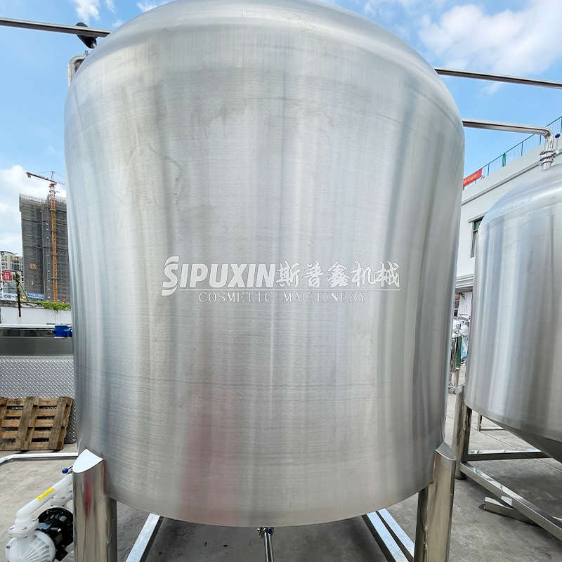 Sipuxin 6000L Stainless Steel Tangki Penyimpanan Alkohol Tertutup