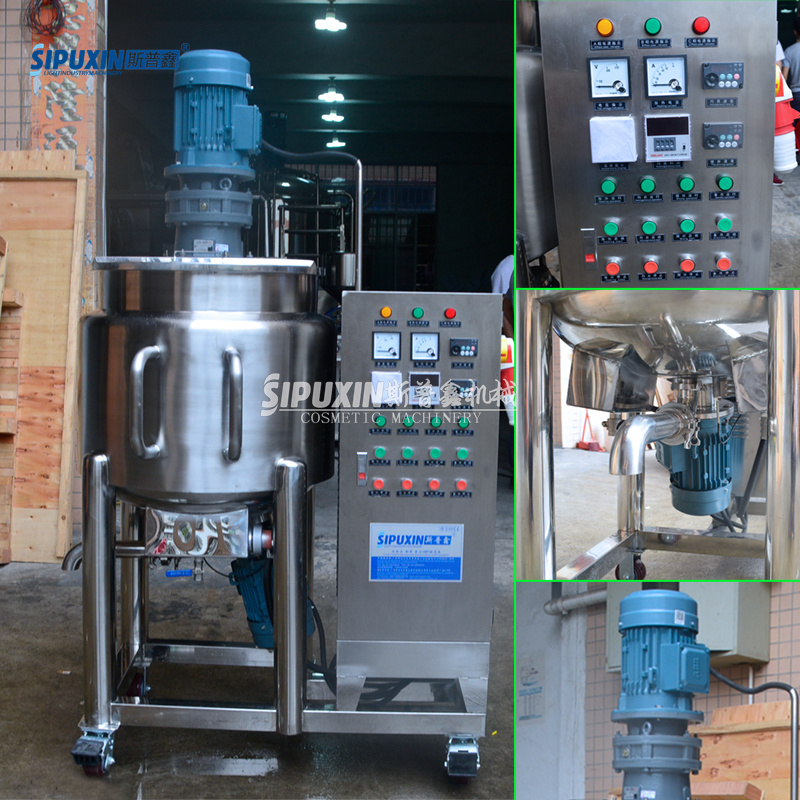 Sipuxsin 100L Homogen Shampoo Mixing Vessels With Agitator