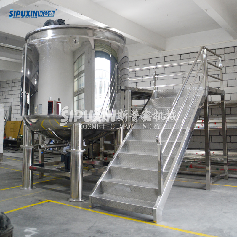 5000L Kapasitas Besar Liquid Disinfection Agitator Mixer Tank