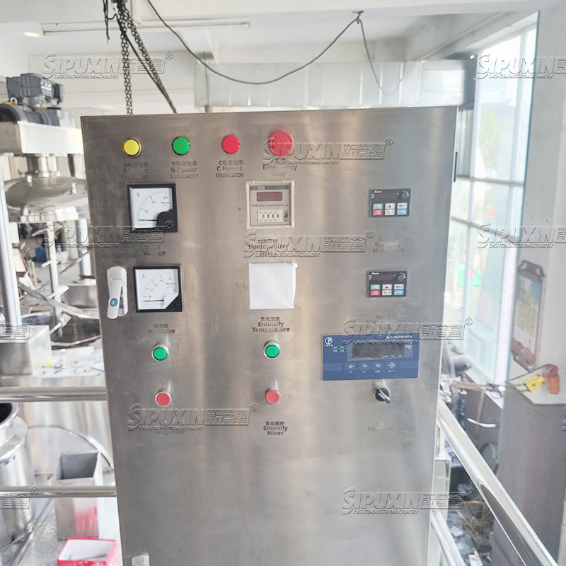 Tangki pencampuran berat 5 ton untuk mesin mixer homogenisasi stainless steel untuk sabun cair