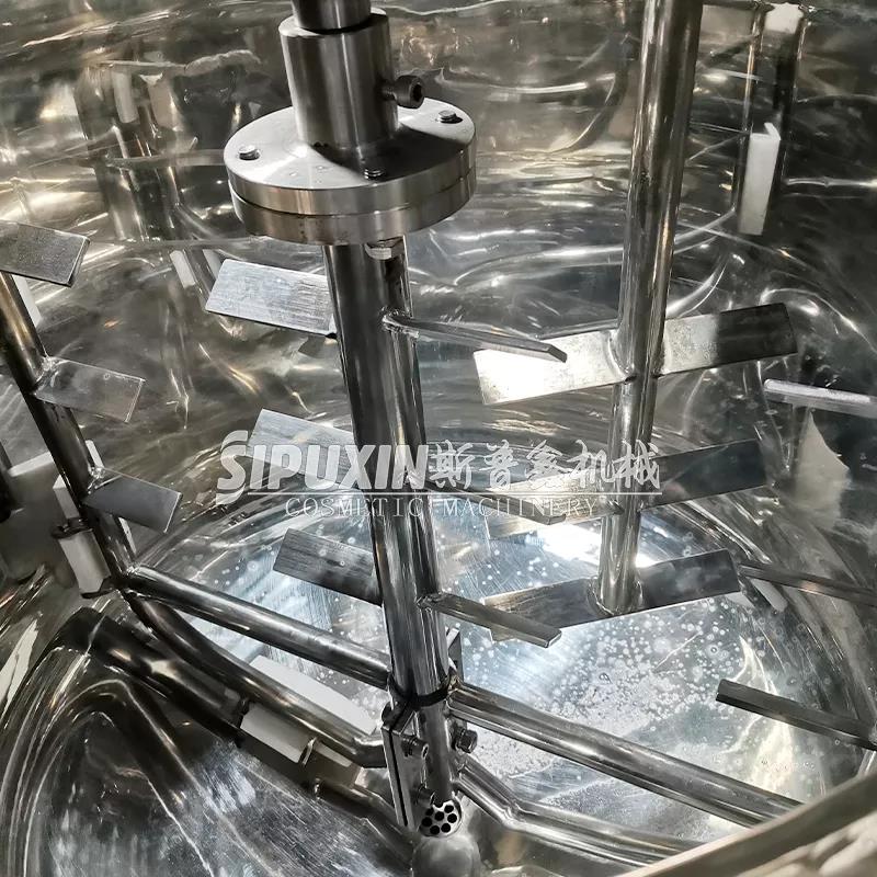 Food Grade Stainless Steel Portabel Single-Layer Explosion-Proof Mixing Tank