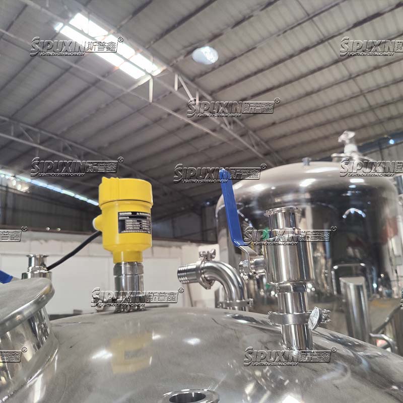 1000L 2000L Stainless Steel Sanitary Tangki Penyimpanan Penyimpanan Air