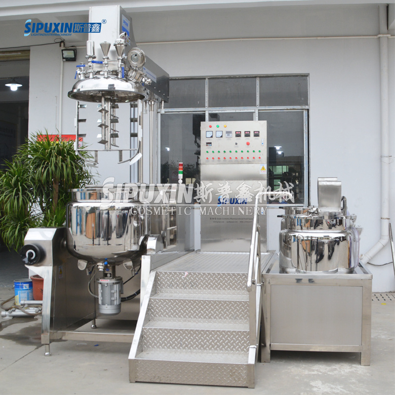 Sipuxin 200L Pemanasan Listrik Homogenizer Pengemulsi Kecekalan Kosmetik 