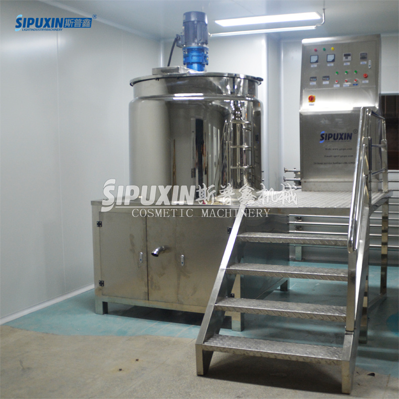 Sipuxin Liquid Detergent Agitator Tank untuk Kosmetik Harian Bahan Kimia