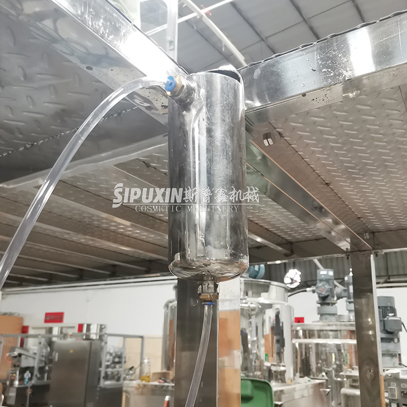 Sanitary Stainless Steel Tekanan Tinggi Homogenizer Mixer Mesin Pembuat Mesin Pembuat Cairan Kosmetik Mesin Mesin