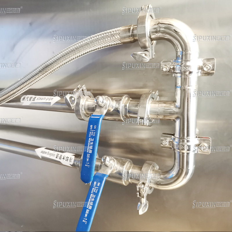 Sanitary Stainless Steel Tekanan Tinggi Homogenizer Mixer Kosmetik Produksi Peralatan