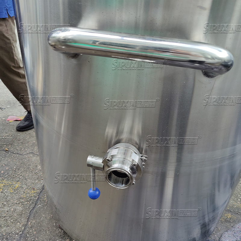 Efisiensi Tinggi Shampo Stainless Steel Urea Sabun Pengemulsi Mixer Mixer Cairan Tangki